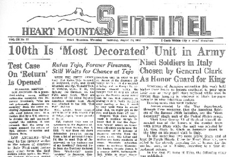 Heart Mountain Sentinel Vol. III No. 35 (August 26, 1944) (ddr-densho-97-196)