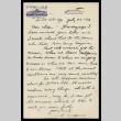 Letter and map from Shoji Nagumo to Mrs. Cleke, July 23, 1943 (ddr-csujad-55-888)