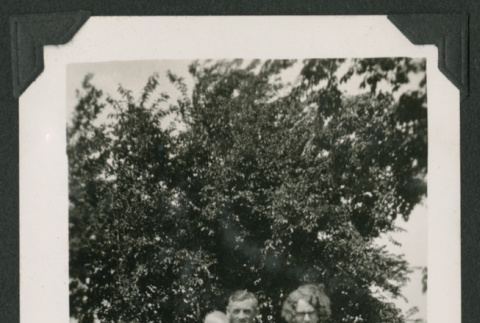 couple with a baby by the beach (ddr-densho-378-512)
