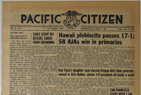 Pacific Citizen, Vol. 49, No. 1 (July 3, 1959) (ddr-pc-31-27)