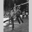 Campers playing volleyball (ddr-densho-336-448)