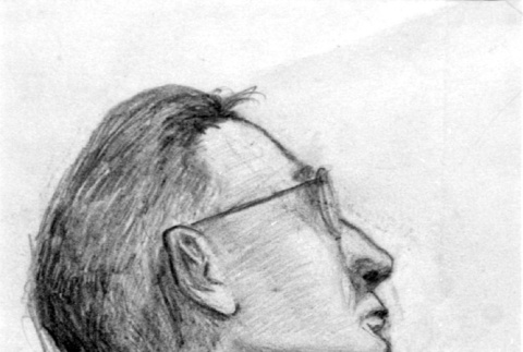 Drawing of man (ddr-densho-1007-469)