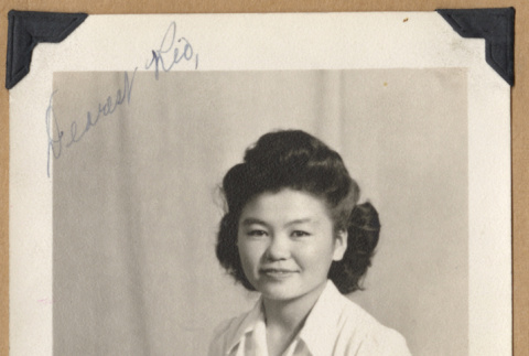 Portrait of Misako (ddr-densho-542-274)