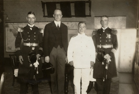 Sir Arthur Witthoeft standing with others (ddr-njpa-1-2556)