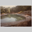 Pool with landscaping under construction (ddr-densho-377-2464)