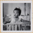 Leslie Shiomi in a crib (ddr-densho-522-372)