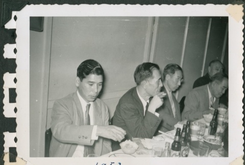Men at dinner (ddr-densho-321-948)