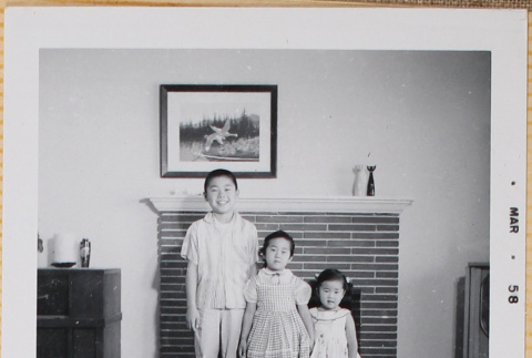 William, Susan and Leslie Shiomi (ddr-densho-522-477)