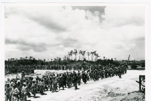 Soldiers marching (ddr-densho-1007-300)