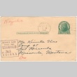 Postcard send to Kinuta Uno at Fort Missoula (ddr-densho-324-27)