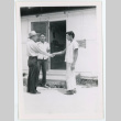 Teacher saying goodbye to his students (ddr-densho-37-2137)