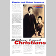 Document and photos relating to Karoku and Shime Iwamasa Kawamura's conversion to Christianity (ddr-ajah-6-15)