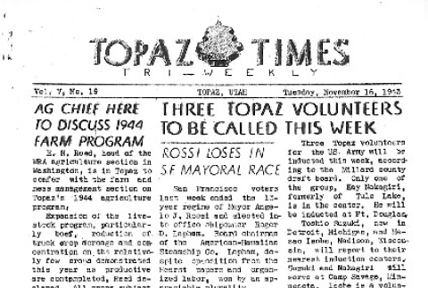 Topaz Times Vol. V No. 19 (November 16, 1943) (ddr-densho-142-238)