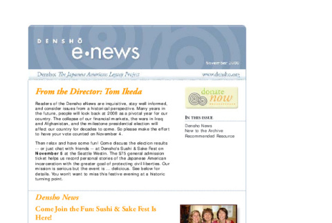 Densho eNews, November 2008 (ddr-densho-431-26)