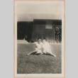 Two women sitting on a lawn (ddr-manz-10-64)