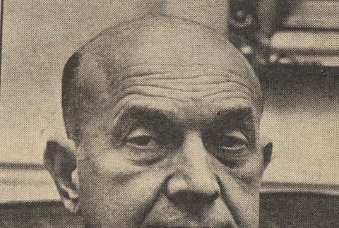 Newspaper clipping regarding Louis Johnson (ddr-njpa-1-571)