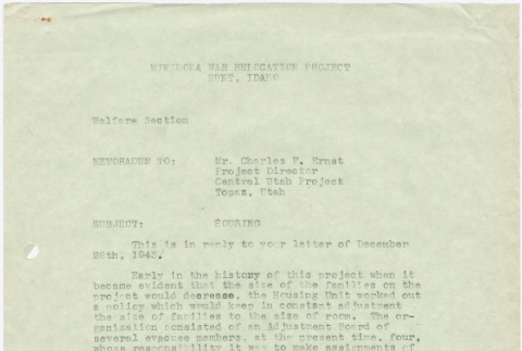 Letter from H.L. Stafford to Charles F. Ernst (ddr-densho-291-33)