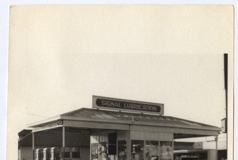 Signal lubrication gas station (ddr-densho-542-804)