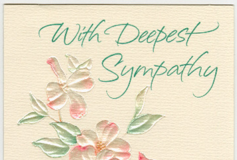 Card from Elaine to Kris Marubayashi (ddr-densho-329-1075)