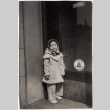 Diana Lynn Reiko Morita Cole standing outside LaSalle Mansion (ddr-densho-409-29)