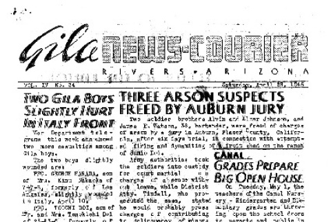 Gila News-Courier Vol. IV No. 34 (April 28, 1945) (ddr-densho-141-393)