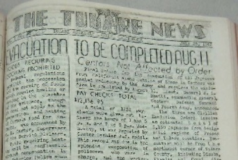 Tulare News Vol. I No. 23 (July 25, 1942) (ddr-densho-197-23)