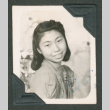 Portrait of young woman (ddr-densho-550-185)