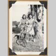 Two girls with bicycles (ddr-densho-542-234)