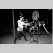 Kenny and Chizuko performing taiko (ddr-densho-1007-1208)