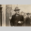 Ramsay MacDonald on 10 Downing Street (ddr-njpa-1-921)