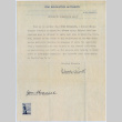 Citizen's Indefinite leave authorization for Yori Shimasaki (ddr-densho-539-44)