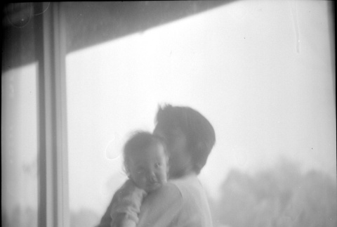 Woman holding baby (ddr-densho-377-1505)