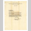 Letter from Fred C. Bold, Assistant Manager, Los Angeles Branch, Federal Reserve Bank of San Francisco, to Mr. Fumio Takano, April 15, 1942 (ddr-csujad-42-87)