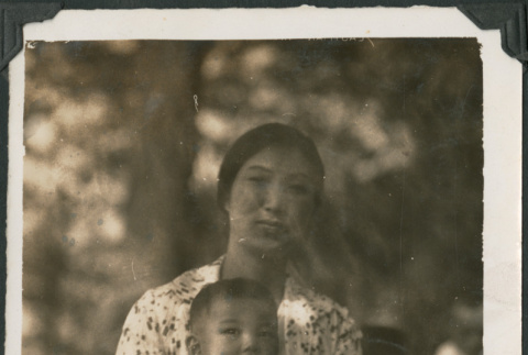 Woman holding infant (ddr-densho-483-516)