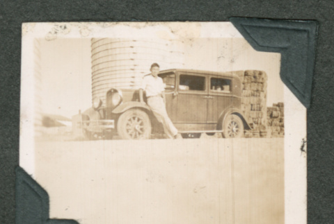 Man with car (ddr-densho-550-291)