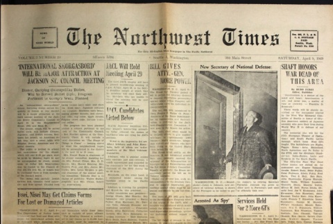 The Northwest Times Vol. 3 No. 29 (April 9, 1949) (ddr-densho-229-196)
