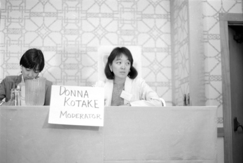 Donna Kotake at table (ddr-densho-1007-514)