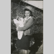 Manzanar, unidentified children, with woman (ddr-densho-343-111)