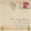 Christmas card (with envelope) to Molly Wilson from Chiyeko Akahoshi (December 15, 1943) (ddr-janm-1-109)
