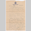 Letter from Tadashi Ishida to Mr. & Mrs. Y Ishida (ddr-densho-535-18)