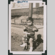 Toddler on tricycle (ddr-densho-483-661)