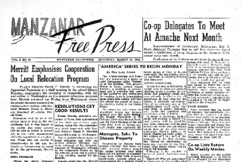 Manzanar Free Press Vol. 5 No. 25 (March 25, 1944) (ddr-densho-125-222)