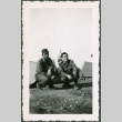 Two Soldiers Crouching (ddr-densho-368-578)