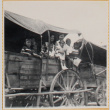 Group in covered wagon (ddr-densho-522-292)