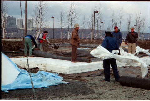 Landscaping in progress (ddr-densho-377-2351)