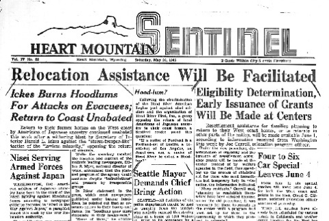 Heart Mountain Sentinel Vol. IV No. 22 (May 26, 1945) (ddr-densho-97-234)