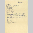 Letter to John Gorfinkel from Sally Domoto (ddr-densho-329-1239)