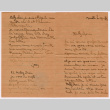 Letter to Bill Iino from Jany Lore (ddr-densho-368-770)