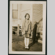 Girl  poses on boardwalk (ddr-densho-359-624)