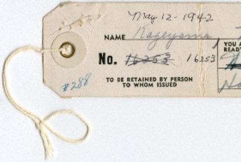 Personal identification tag (ddr-densho-287-1)